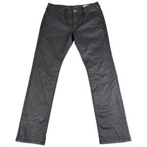 Guess Los Angeles Ultra Slim McCrae Fit Jeans Mens 34x32 (34x32.5) Black Denim